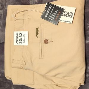 Men's 32x32 Mountain Khakis Stretch Poplin Pants Relaxed Fit